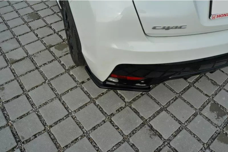 Maxton Design Diffusor Flaps für Honda Civic IX Mk9 Facelift Hochglanz schwarz – Ansicht 4