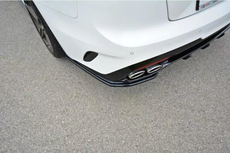 Maxton Design Diffusor Flaps für Kia Stinger GT Hochglanz schwarz – Ansicht 3