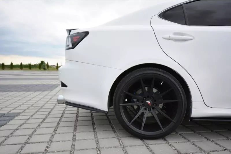 Maxton Design Diffusor Flaps für Lexus IS Mk2 Hochglanz schwarz – Ansicht 1