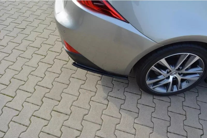Maxton Design Diffusor Flaps für Lexus IS Mk3 Facelift T Hochglanz schwarz – Ansicht 2