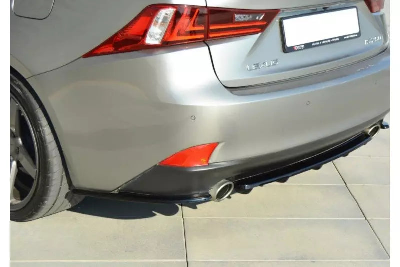 Maxton Design Diffusor Flaps für Lexus IS Mk3 T Hochglanz schwarz – Ansicht 3