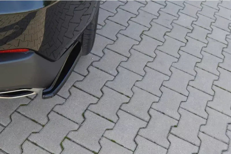 Maxton Design Diffusor Flaps für Lexus NX Mk1 T Hochglanz schwarz – Ansicht 2