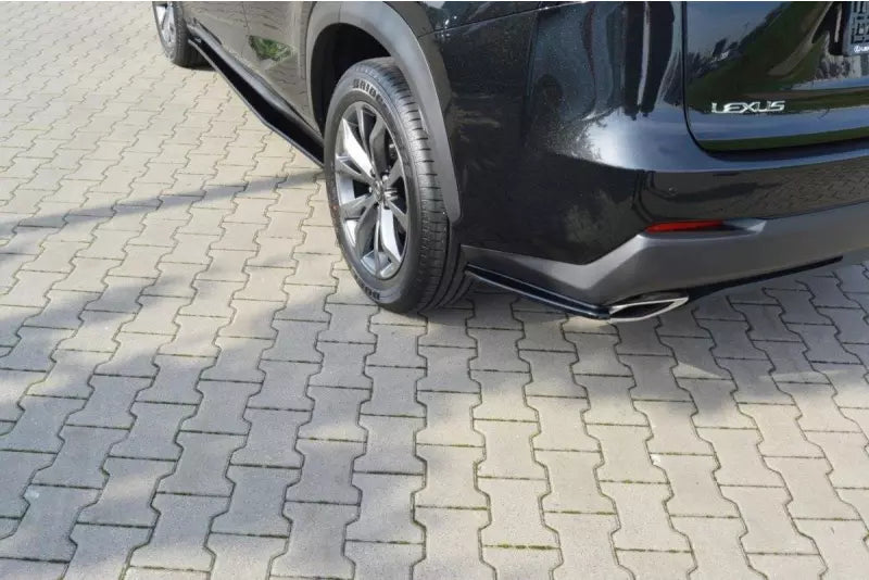 Maxton Design Diffusor Flaps für Lexus NX Mk1 T Hochglanz schwarz – Ansicht 4