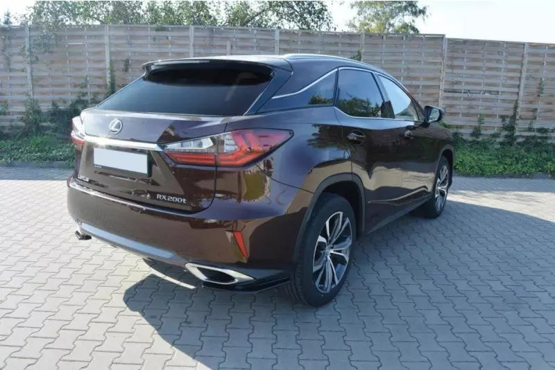 Maxton Design Diffusor Flaps für Lexus RX Mk4 T Hochglanz schwarz – Ansicht 2