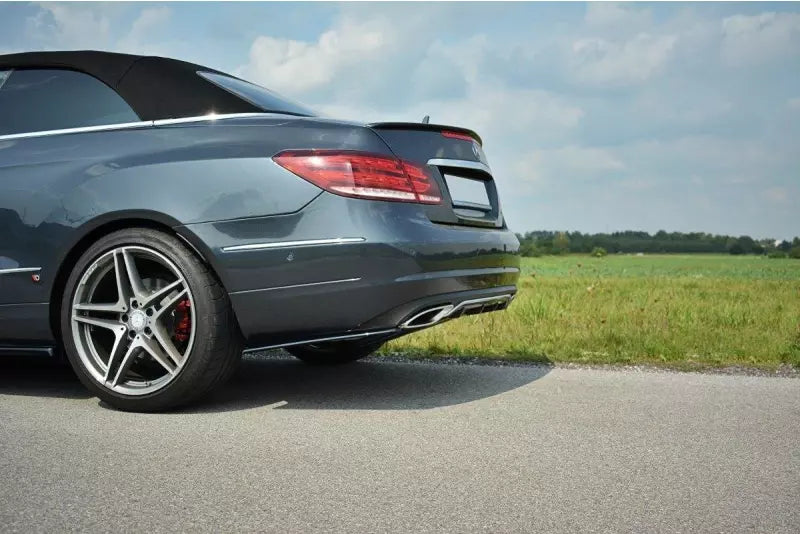 Maxton Design Diffusor Flaps für Mercedes E-Klasse W212 Hochglanz schwarz – Ansicht 2