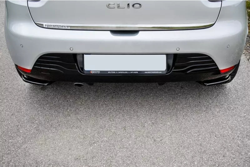 Maxton Design Diffusor Flaps für Renault Clio 4 Hochglanz schwarz – Ansicht 2