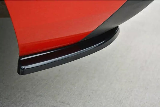 Maxton Design Diffusor Flaps für Skoda Rapid Spaceback Hochglanz schwarz – Ansicht 1