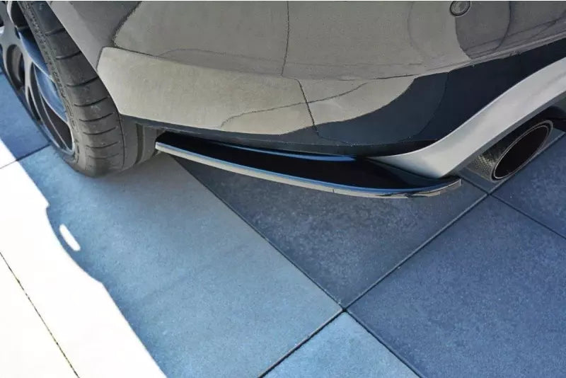 Maxton Design Diffusor Flaps für Volvo V60 Polestar Facelift Hochglanz schwarz – Ansicht 1
