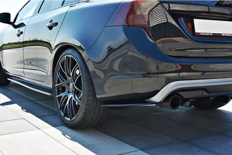Maxton Design Diffusor Flaps für Volvo V60 Polestar Facelift Hochglanz schwarz – Ansicht 4