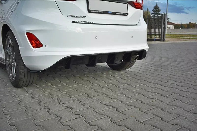 Maxton Design Diffusor Flaps für Ford Fiesta ST-Line Mk8 Hochglanz schwarz – Ansicht 2