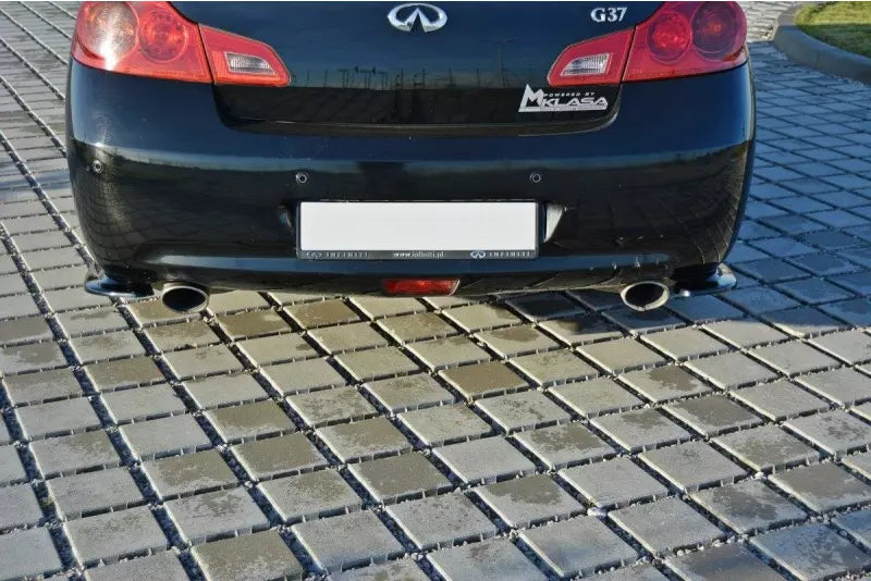 Maxton Design Diffusor Flaps für Infinity G37 Limo Hochglanz schwarz – Ansicht 2