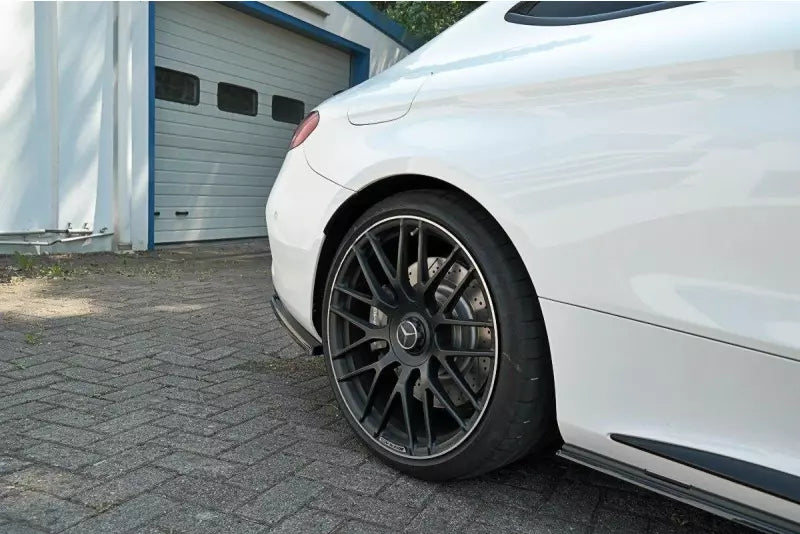 Maxton Design Diffusor Flaps für Mercedes C63 AMG C205 Coupe Hochglanz schwarz – Ansicht 3