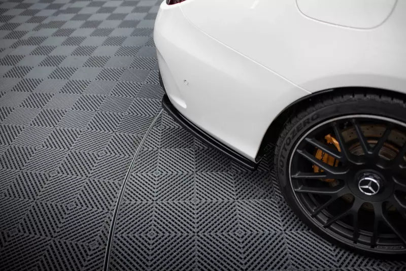 Maxton Design Diffusor Flaps für Mercedes C-Klasse S205 63 AMG Hochglanz schwarz – Ansicht 3