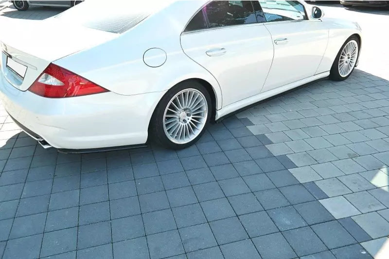 Maxton Design Diffusor Flaps für Mercedes CLS 55AMG C219 Hochglanz schwarz – Ansicht 2