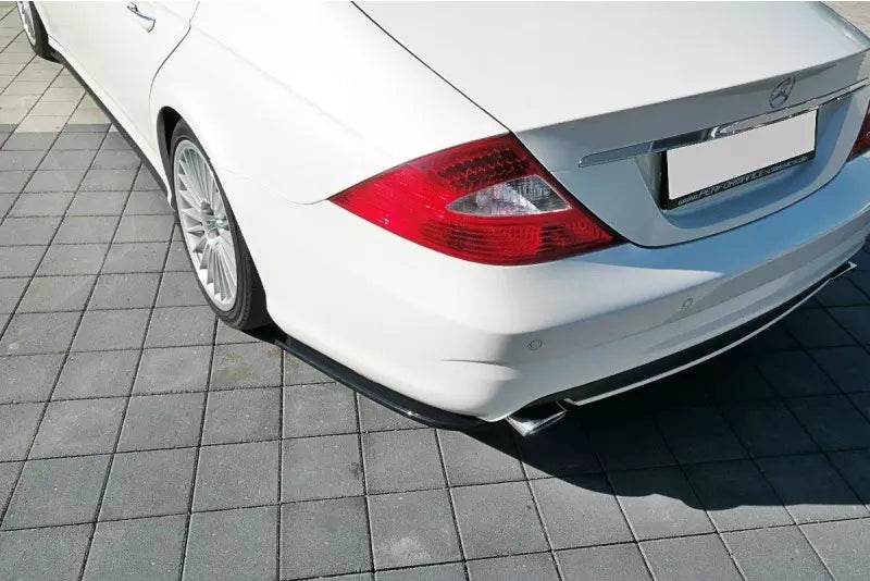 Maxton Design Diffusor Flaps für Mercedes CLS 55AMG C219 Hochglanz schwarz – Ansicht 3