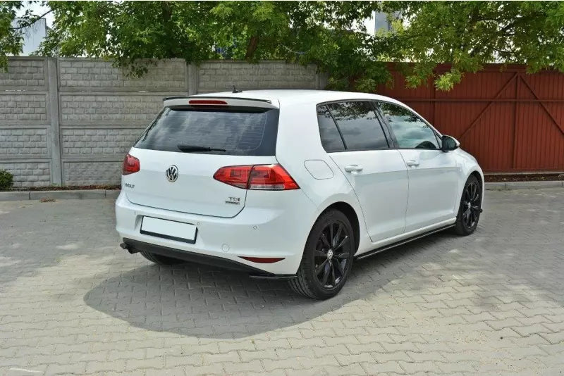 Maxton Design Diffusor Flaps für VW Golf 7 Standard Hochglanz schwarz – Ansicht 1