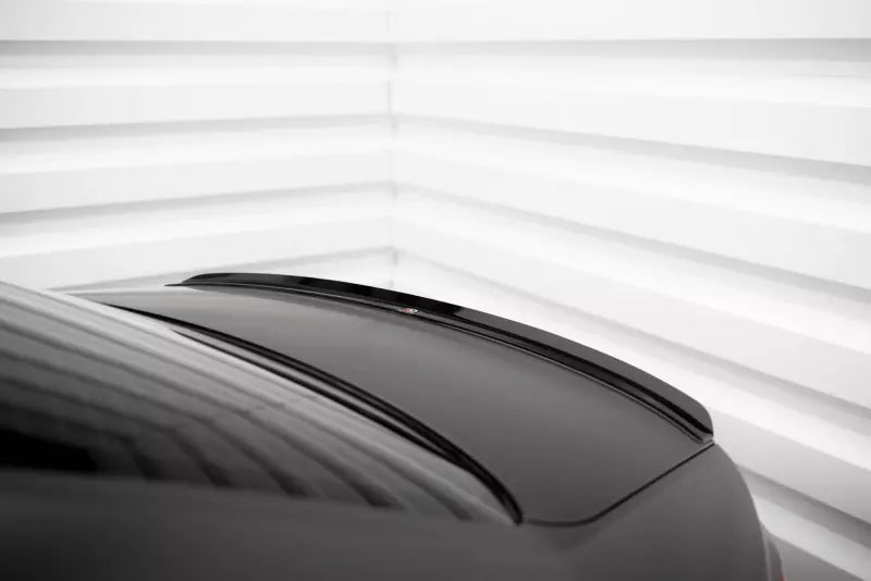 Maxton Design Heckspoiler Lippe für Audi A4 B9 Limousine S-Line Hochglanz schwarz – Ansicht 3