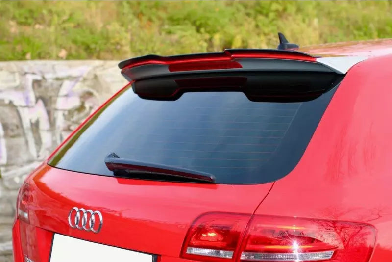 Maxton Design Heckspoiler Lippe für Audi RS3 8P Hochglanz schwarz – Ansicht 1