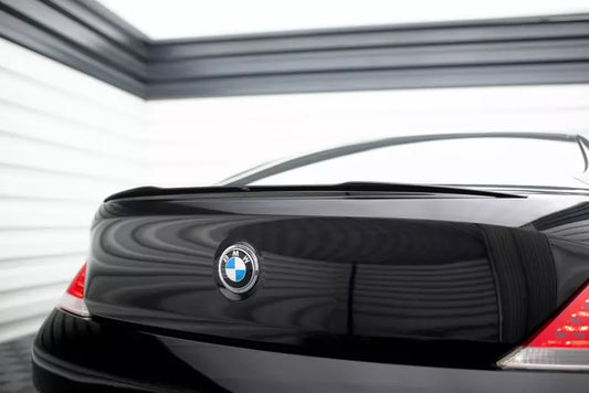 Maxton Design Heckspoiler Lippe für BMW M6 E63 Hochglanz schwarz – Ansicht 1
