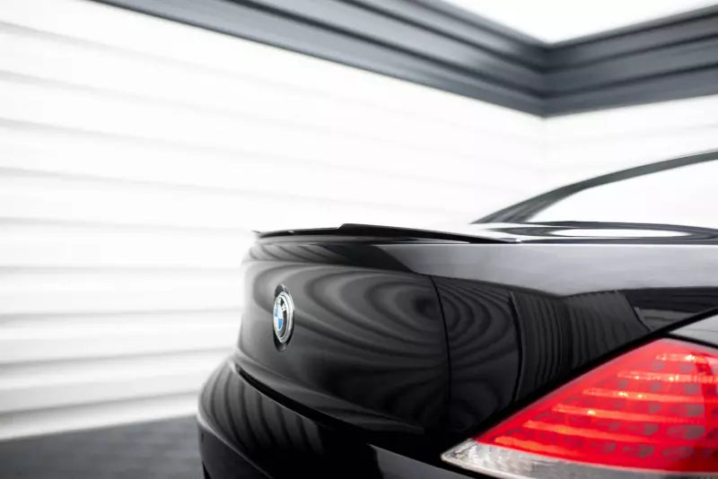 Maxton Design Heckspoiler Lippe für BMW M6 E63 Hochglanz schwarz – Ansicht 2