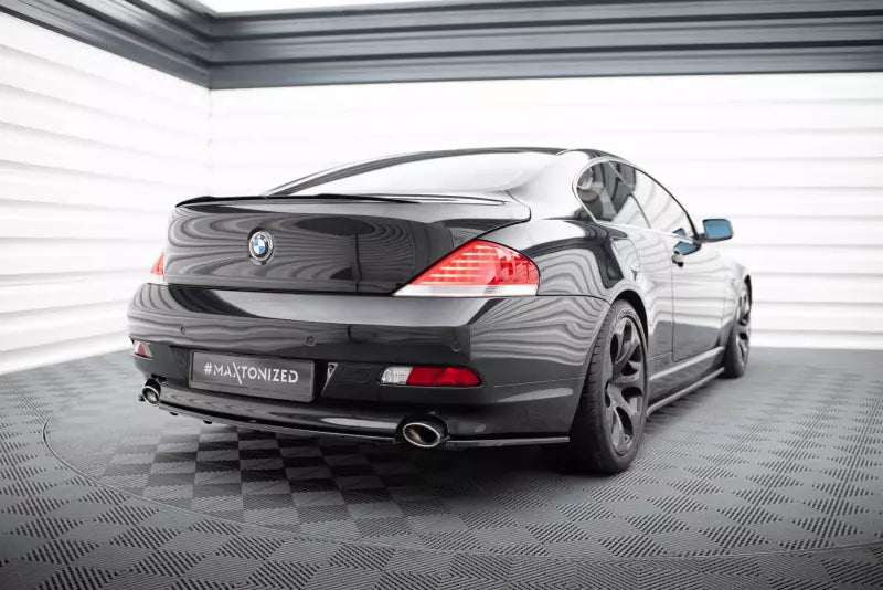 Maxton Design Heckspoiler Lippe für BMW M6 E63 Hochglanz schwarz – Ansicht 4