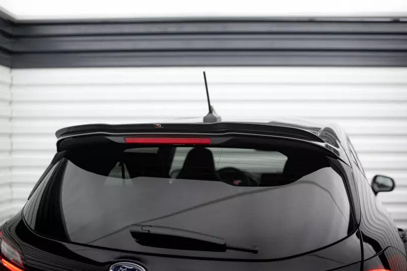 Maxton Design Heckspoiler Lippe für Ford Fiesta ST / ST-Line Mk8 Hochglanz schwarz – Ansicht 1