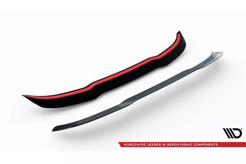 Maxton Design Heckspoiler Lippe für Ford Fiesta ST / ST-Line Mk8 Hochglanz schwarz – Ansicht 4