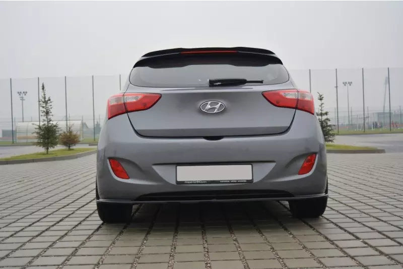 Maxton Design Heckspoiler Lippe für Hyundai I30 Mk2 Hochglanz schwarz – Ansicht 2