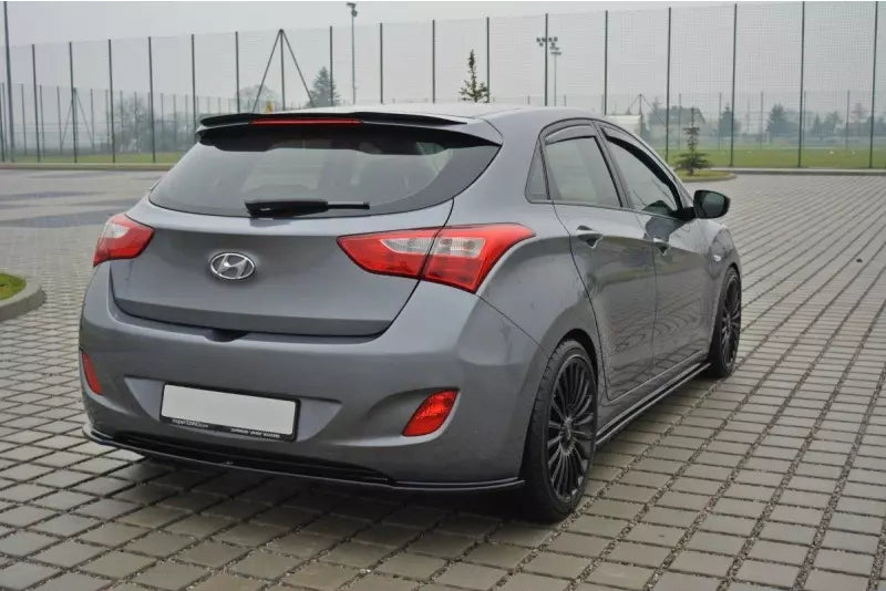 Maxton Design Heckspoiler Lippe für Hyundai I30 Mk2 Hochglanz schwarz – Ansicht 3