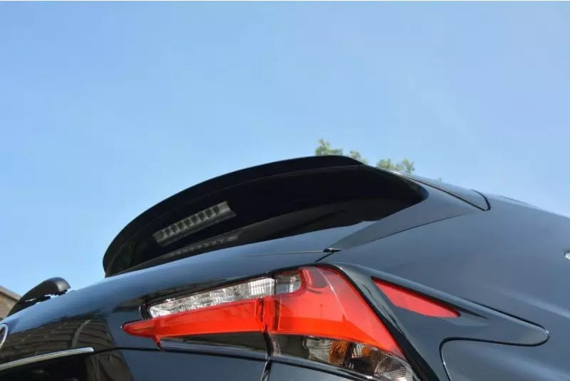 Maxton Design Heckspoiler Lippe für Lexus NX Mk1 Hochglanz schwarz – Ansicht 2