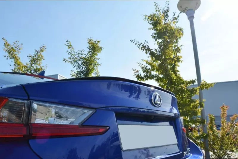 Maxton Design Heckspoiler Lippe für Lexus RC F Hochglanz schwarz – Ansicht 2