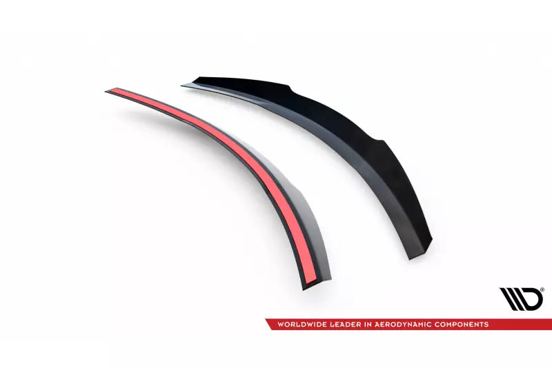 Maxton Design Heckspoiler Lippe für Mercedes A-Klasse W176 AMG Facelift Hochglanz schwarz – Ansicht 4