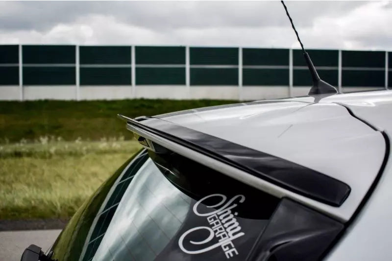Maxton Design Heckspoiler Lippe für Renault Clio 4 Hochglanz schwarz – Ansicht 1