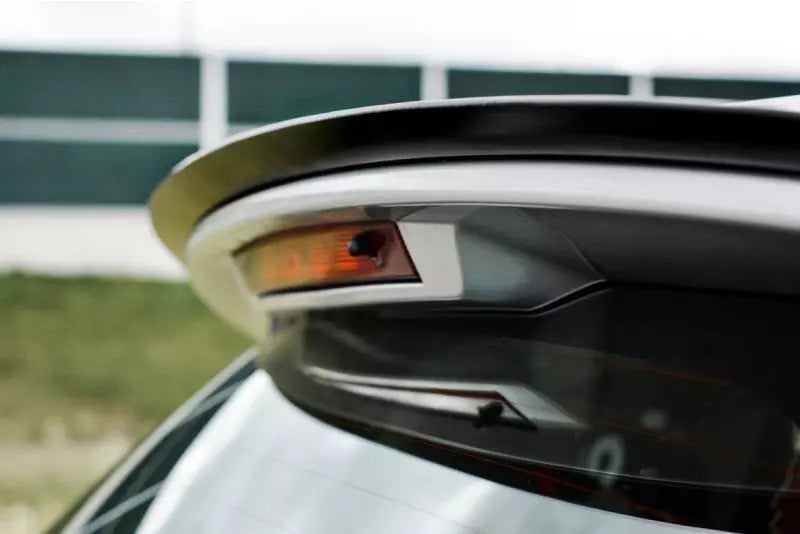 Maxton Design Heckspoiler Lippe für Renault Clio 4 Hochglanz schwarz – Ansicht 2