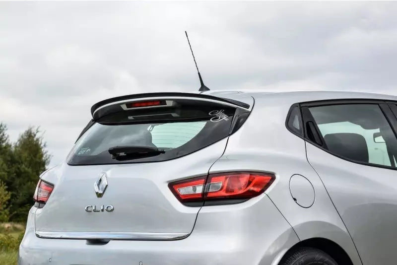 Maxton Design Heckspoiler Lippe für Renault Clio 4 Hochglanz schwarz – Ansicht 3