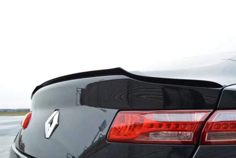 Maxton Design Heckspoiler Lippe für Renault Laguna 3 Coupe Hochglanz schwarz – Ansicht 1