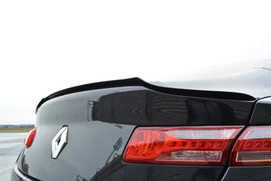 Maxton Design Heckspoiler Lippe für Renault Laguna 3 Coupe Hochglanz schwarz – Ansicht 1