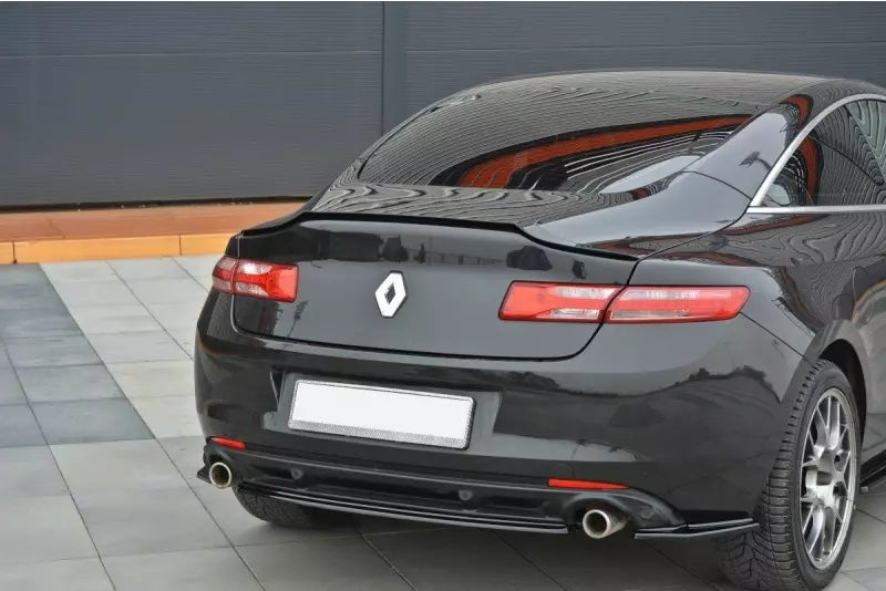 Maxton Design Heckspoiler Lippe für Renault Laguna 3 Coupe Hochglanz schwarz – Ansicht 2