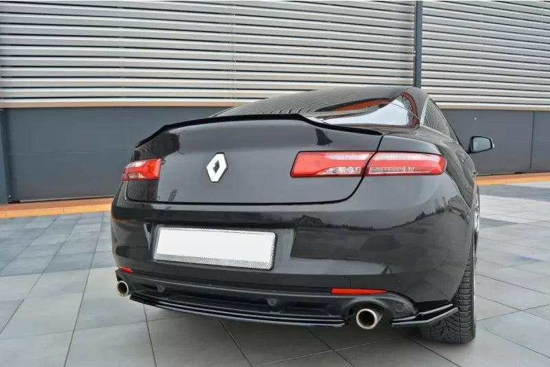 Maxton Design Heckspoiler Lippe für Renault Laguna 3 Coupe Hochglanz schwarz – Ansicht 3