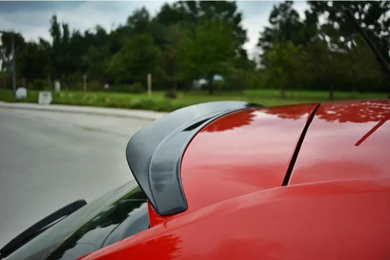 Maxton Design Heckspoiler Lippe für Skoda Rapid Spaceback Hochglanz schwarz – Ansicht 3