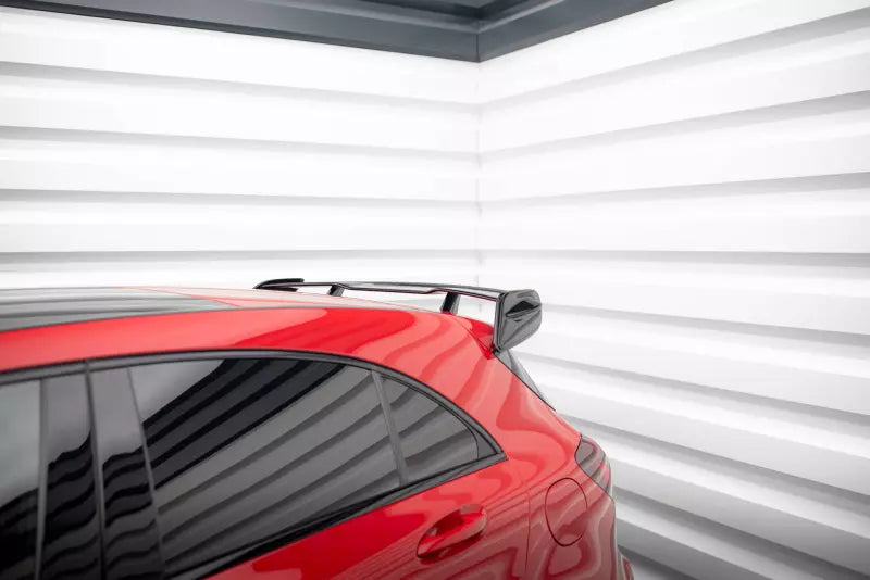 Maxton Design Spoiler Erweiterung für Mercedes A-Klasse W176 AMG Facelift Hochglanz schwarz – Ansicht 2