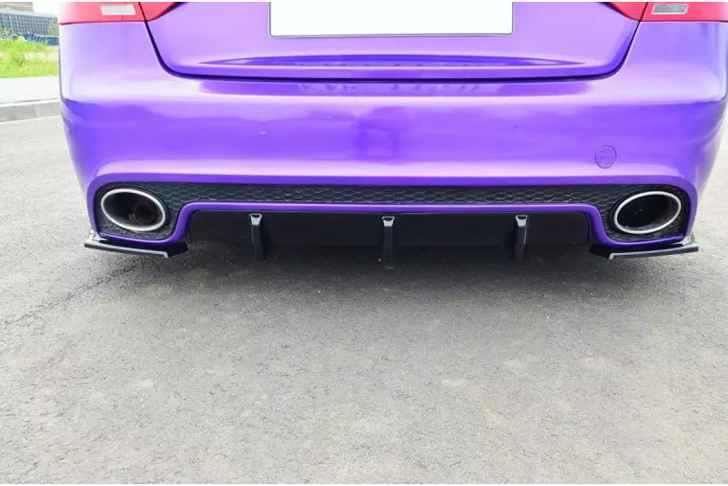 Maxton Design Heckdiffusor für Audi RS5 B8 8T (vor und nach Facelift) Hochglanz schwarz – Ansicht 1