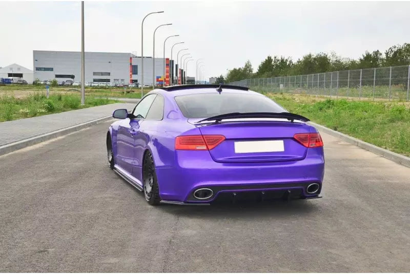 Maxton Design Heckdiffusor für Audi RS5 B8 8T (vor und nach Facelift) Hochglanz schwarz – Ansicht 2