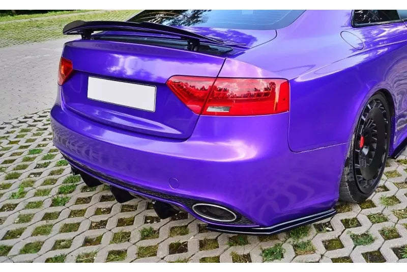 Maxton Design Heckdiffusor für Audi RS5 B8 8T (vor und nach Facelift) Hochglanz schwarz – Ansicht 3