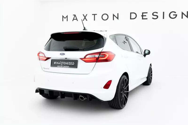 Maxton Design Heckdiffusor für Ford Fiesta ST-Line Mk8 Hochglanz schwarz – Ansicht 1