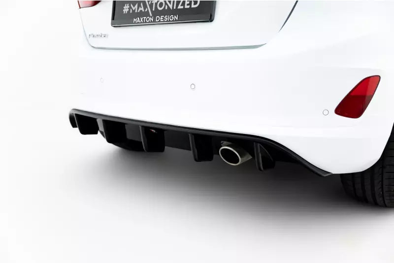 Maxton Design Heckdiffusor für Ford Fiesta ST-Line Mk8 Hochglanz schwarz – Ansicht 2