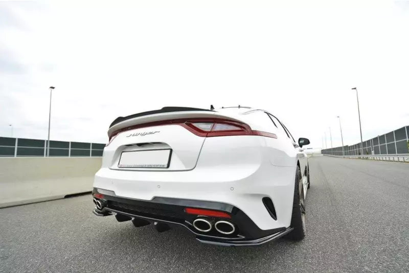 Maxton Design Heckdiffusor für Kia Stinger GT Hochglanz schwarz – Ansicht 1