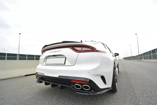 Maxton Design Heckdiffusor für Kia Stinger GT Hochglanz schwarz – Ansicht 1