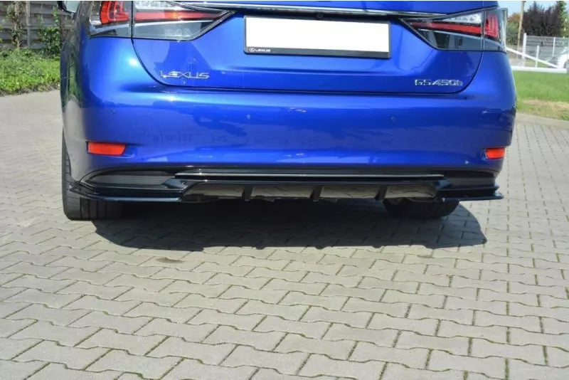 Maxton Design Heckdiffusor für Lexus GS Mk4 Facelift H Hochglanz schwarz – Ansicht 1