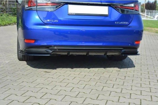 Maxton Design Heckdiffusor für Lexus GS Mk4 Facelift H Hochglanz schwarz – Ansicht 1